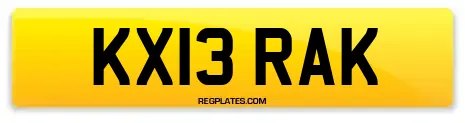 KX13 RAK