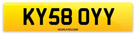 KY58 OYY