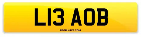 L13 AOB