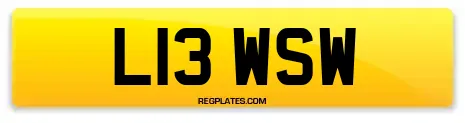 L13 WSW