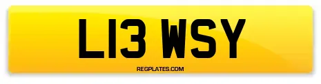L13 WSY