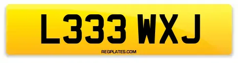 L333 WXJ