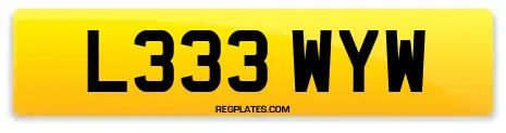 L333 WYW