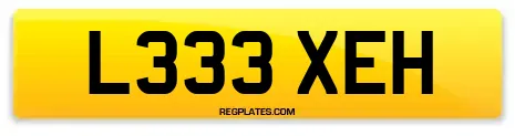 L333 XEH