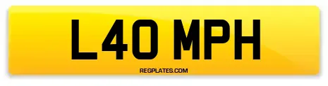 L40 MPH