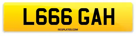 L666 GAH