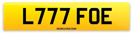 L777 FOE