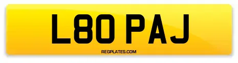 L80 PAJ