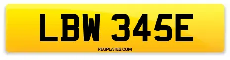 LBW 345E