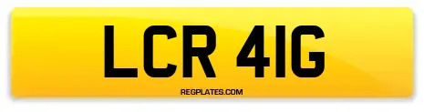 LCR 41G