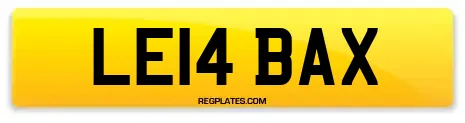 LE14 BAX
