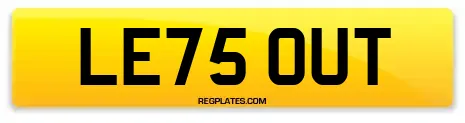 LE75 OUT