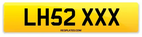 LH52 XXX