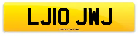 LJ10 JWJ