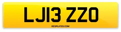 LJ13 ZZO