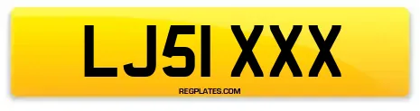 LJ51 XXX