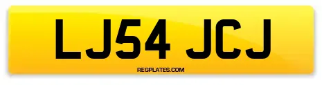LJ54 JCJ
