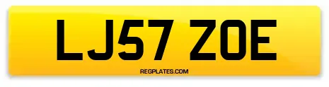 LJ57 ZOE