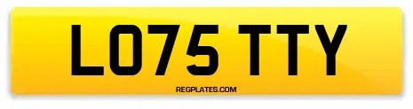 LO75 TTY