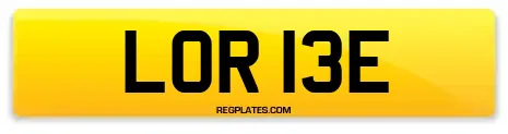 LOR 13E