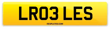 LR03 LES