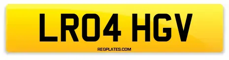 LR04 HGV