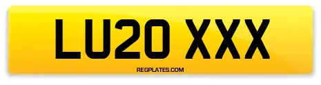 LU20 XXX