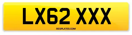 LX62 XXX