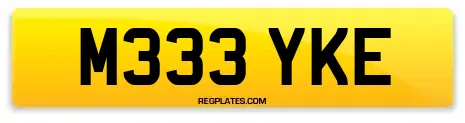 M333 YKE