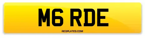 M6 RDE