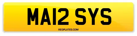 MA12 SYS