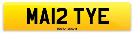 MA12 TYE