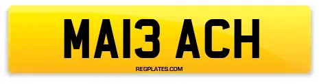 MA13 ACH