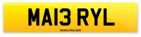 MA13 RYL
