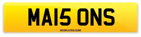 MA15 ONS