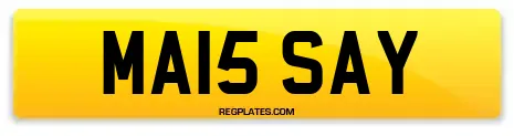 MA15 SAY