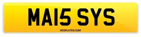 MA15 SYS