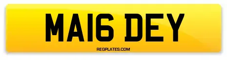 MA16 DEY