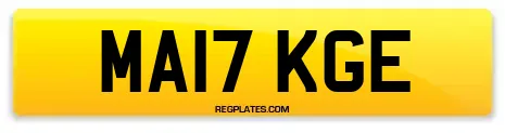 MA17 KGE