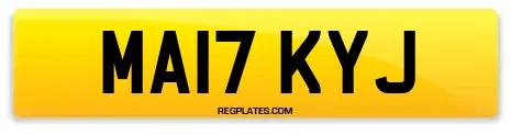 MA17 KYJ