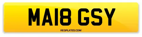 MA18 GSY