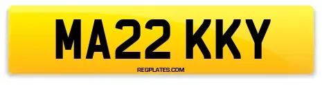 MA22 KKY