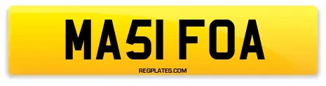 MA51 FOA