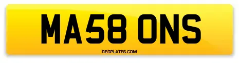 MA58 ONS