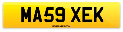 MA59 XEK