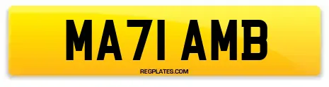 MA71 AMB