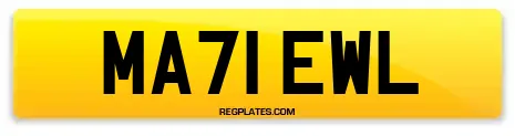 MA71 EWL