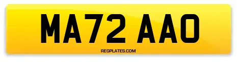 MA72 AAO