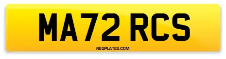MA72 RCS