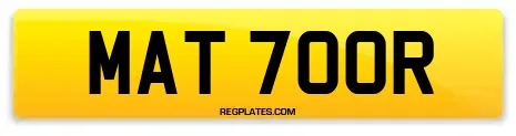 MAT 700R